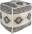 Surya Hygge HGPF-001 18"H x 18"W x 18"D Pouf