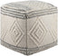 Surya Hygge HGPF-003 18"H x 18"W x 18"D Pouf
