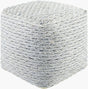 Surya Lanier NIPF-001 18"H x 18"W x 18"D Pouf