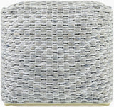 Surya Lanier NIPF-001 18"H x 18"W x 18"D Pouf