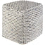 Surya Lanier NIPF-001 18"H x 18"W x 18"D Pouf