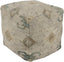 Surya Lenora LNPF-002 18"H x 18"W x 18"D Pouf