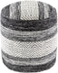 Surya Levi IVPF-003 16"H x 16"W x 16"D Pouf