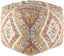 Surya Luanda LUPF-002 18"H x 18"W x 18"D Pouf