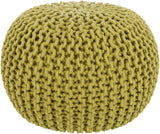 Surya Malmo MLPF-001 14"H x 20"W x 20"D Pouf