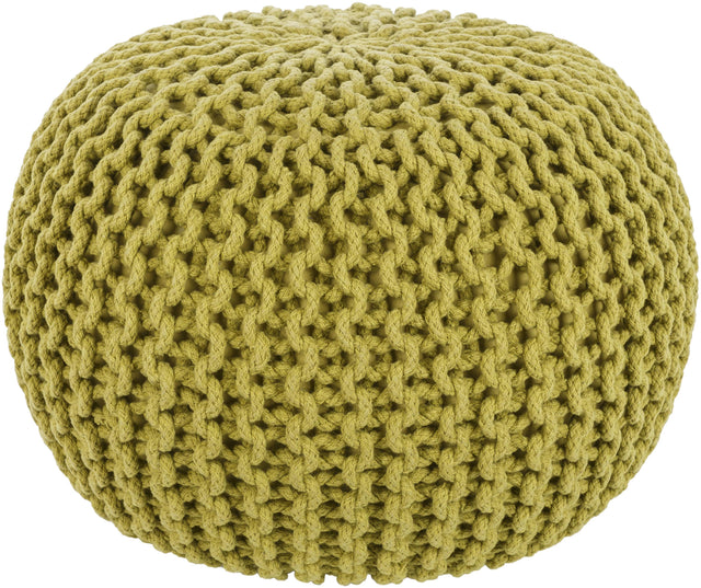 Surya Malmo MLPF-001 14"H x 20"W x 20"D Pouf