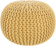 Surya Malmo MLPF-002 14"H x 20"W x 20"D Pouf