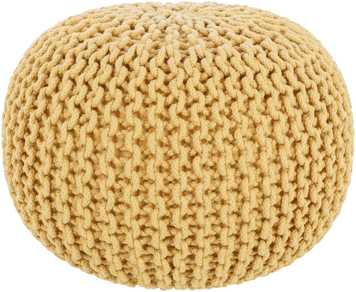 Surya Malmo MLPF-002 14"H x 20"W x 20"D Pouf