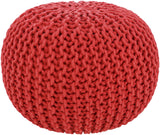 Surya Malmo MLPF-003 14"H x 20"W x 20"D Pouf