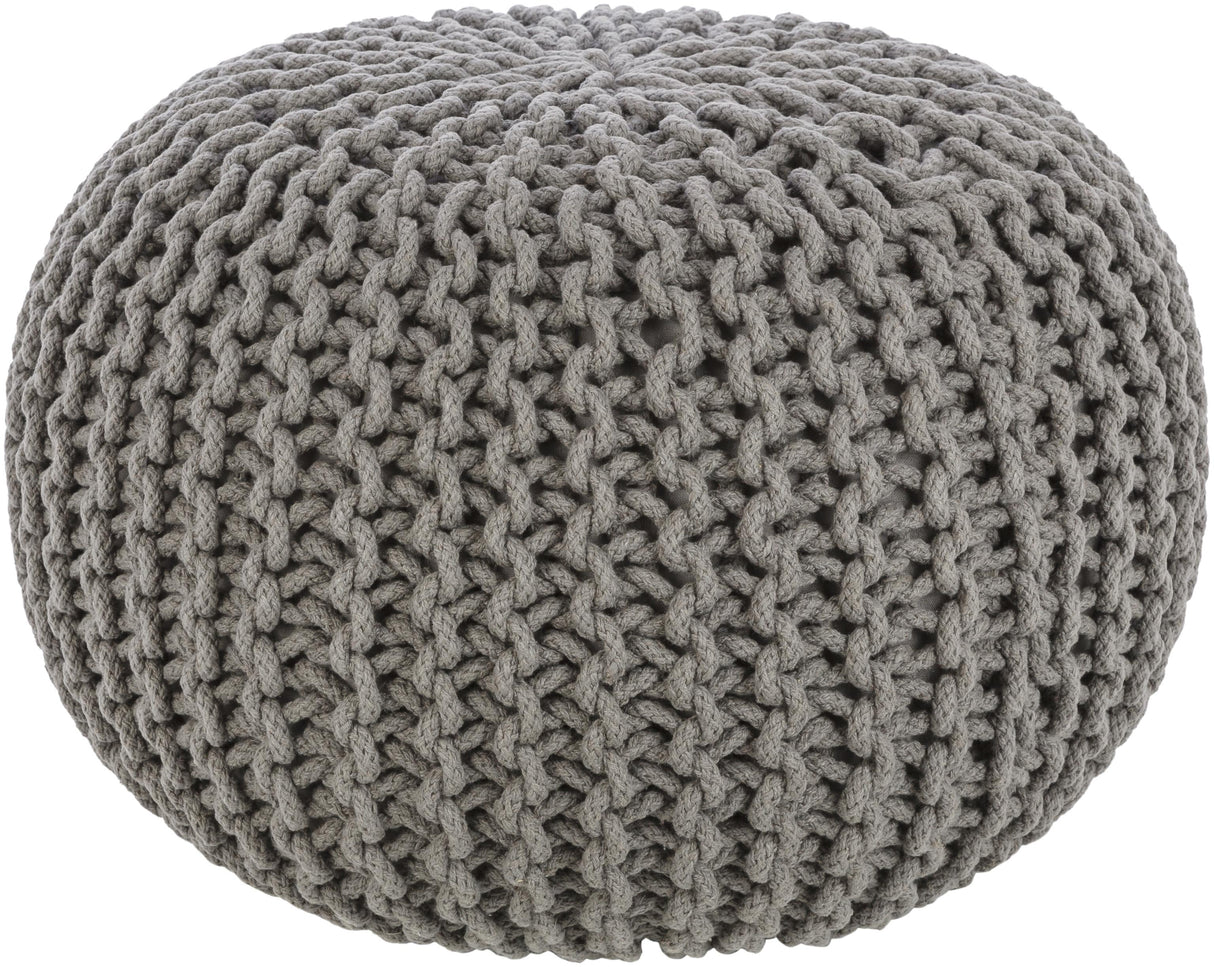 Surya Malmo MLPF-004 14"H x 20"W x 20"D Pouf