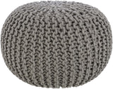 Surya Malmo MLPF-004 14"H x 20"W x 20"D Pouf