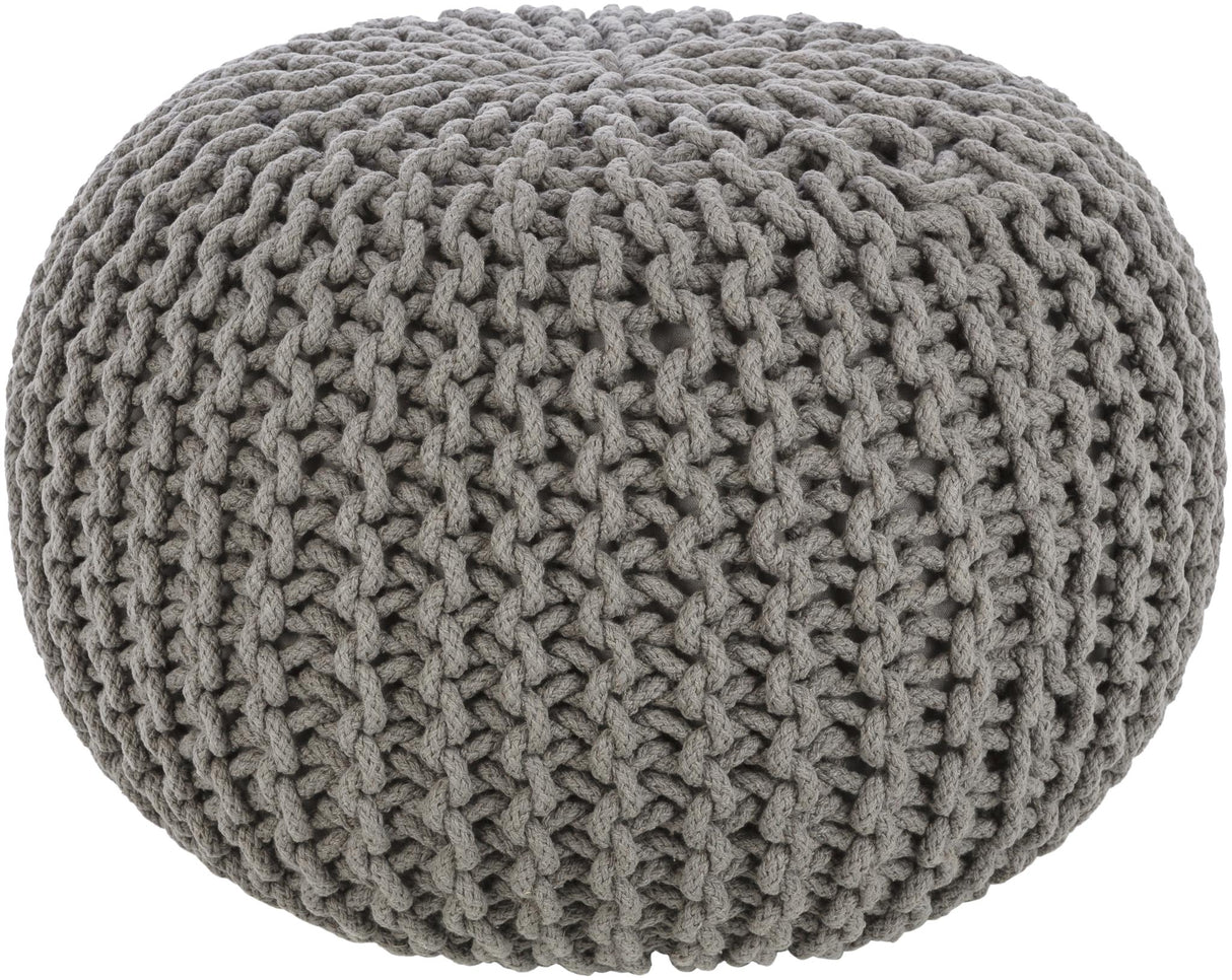 Surya Malmo MLPF-004 14"H x 20"W x 20"D Pouf