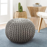 Surya Malmo MLPF-004 14"H x 20"W x 20"D Pouf