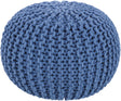 Surya Malmo MLPF-007 14"H x 20"W x 20"D Pouf