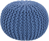 Surya Malmo MLPF-007 14"H x 20"W x 20"D Pouf
