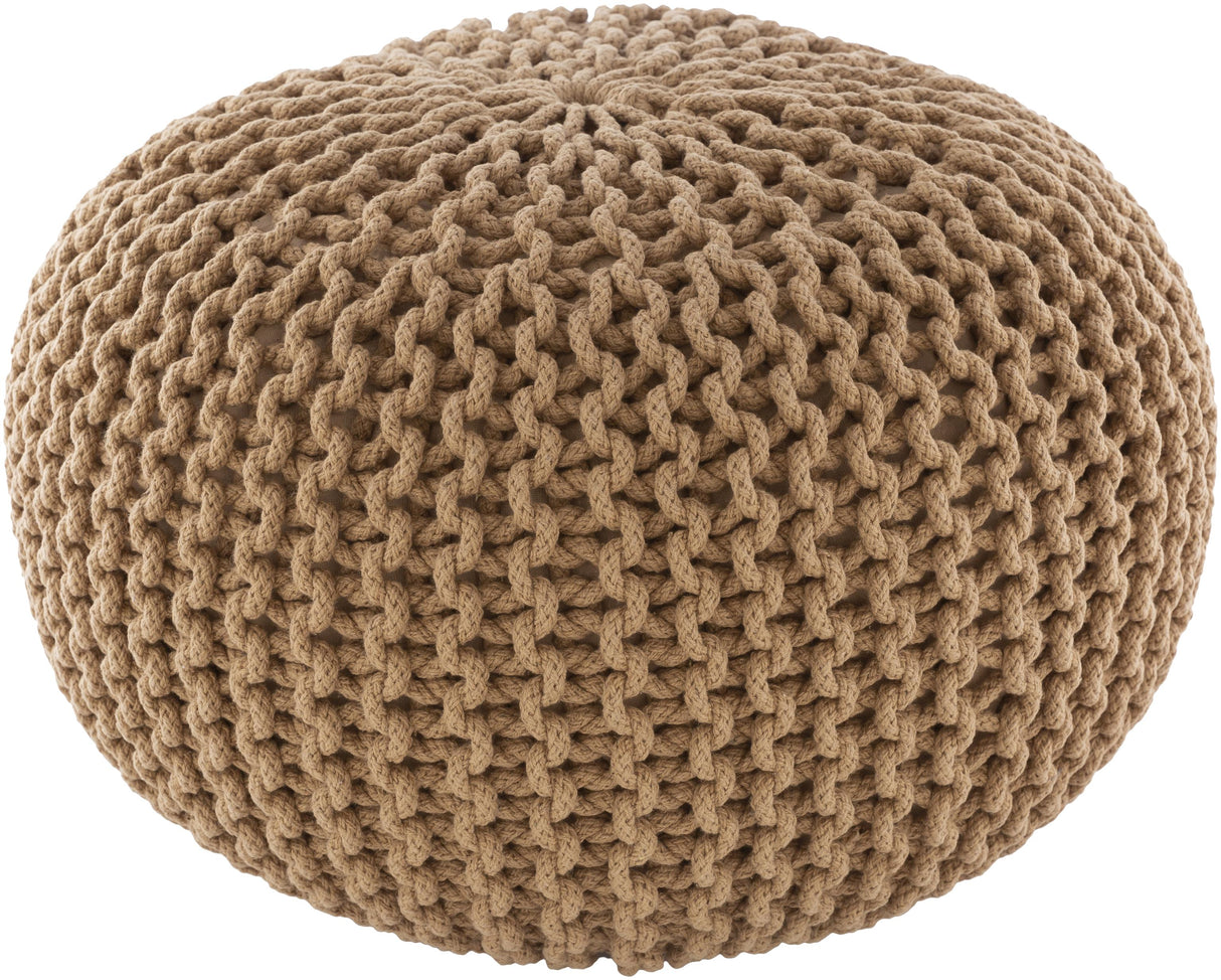 Surya Malmo MLPF-008 14"H x 20"W x 20"D Pouf