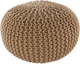 Surya Malmo MLPF-008 14"H x 20"W x 20"D Pouf