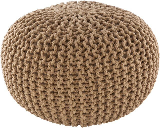 Surya Malmo MLPF-008 14"H x 20"W x 20"D Pouf