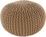 Surya Malmo MLPF-008 14"H x 20"W x 20"D Pouf