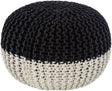 Surya Malmo MLPF-015 14"H x 20"W x 20"D Pouf