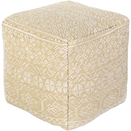 Surya Nobel NBPF-002 18"H x 18"W x 18"D Pouf