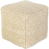Surya Nobel NBPF-002 18"H x 18"W x 18"D Pouf