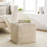 Surya Nobel NBPF-002 18"H x 18"W x 18"D Pouf
