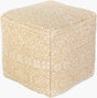 Surya Nobel NBPF-002 18"H x 18"W x 18"D Pouf