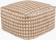 Livabliss Oak Cove OCPF-4002 12"H x 20"W x 20"D Pouf