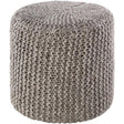 Surya Prado POPF-002 16"H x 18"W x 18"D Pouf