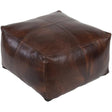 Surya Sheffield SFPF-001 13"H x 22"W x 22"D Pouf