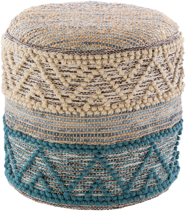 Livabliss Sydney SYPF-001 16"H x 18"W x 18"D Pouf