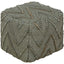 Surya Teangi TGPF-002 16"H x 16"W x 16"D Pouf