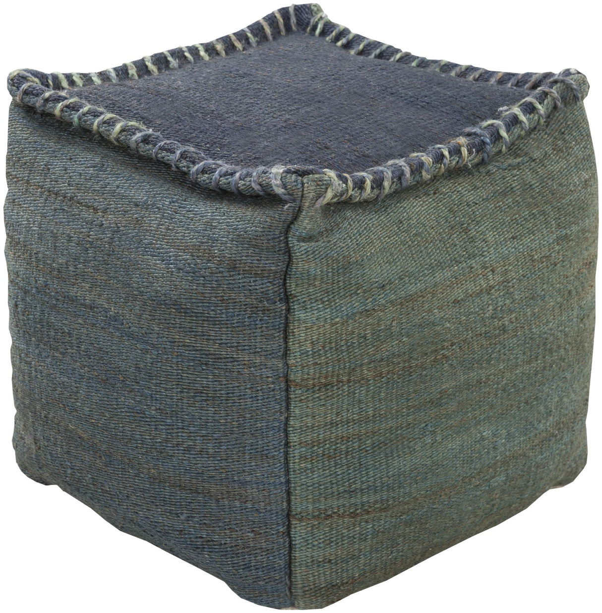 Surya Tonga POUF-248 18"H x 18"W x 18"D Pouf