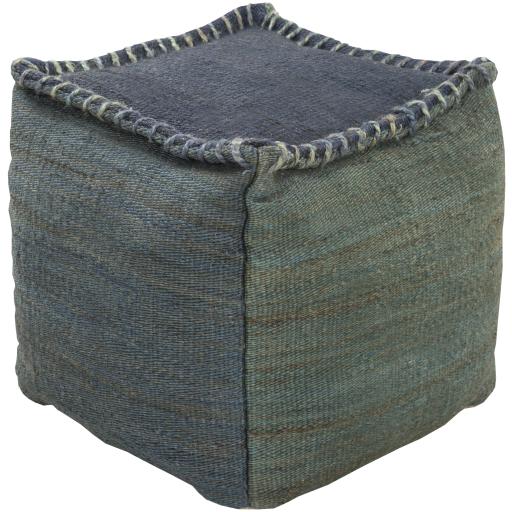 Surya Tonga POUF-248 18"H x 18"W x 18"D Pouf