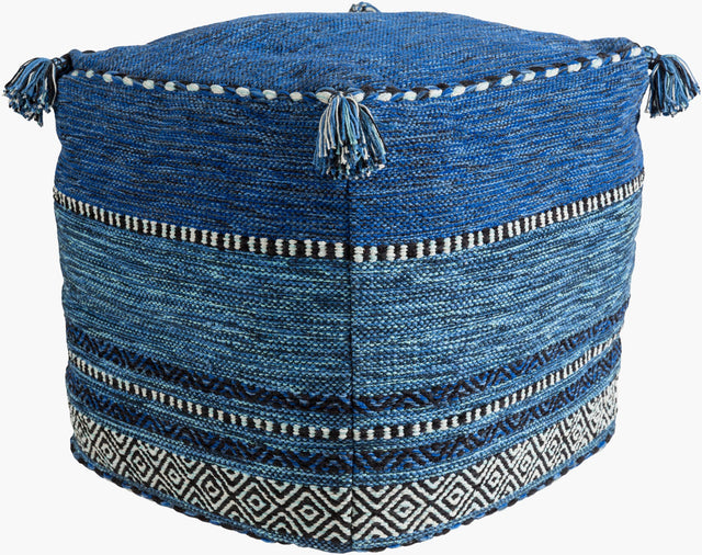 Livabliss Trenza TZPF-001 18"H x 18"W x 18"D Pouf