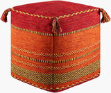 Livabliss Trenza TZPF-002 18"H x 18"W x 18"D Pouf