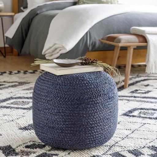 Surya Tropics TPPF-002 16"H x 20"W x 20"D Pouf