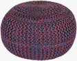 Livabliss Wisteria WTPF-001 14"H x 20"W x 20"D Pouf