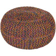 Surya Wisteria WTPF-002 14"H x 20"W x 20"D Pouf