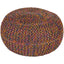 Surya Wisteria WTPF-002 14"H x 20"W x 20"D Pouf