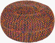 Livabliss Wisteria WTPF-002 14"H x 20"W x 20"D Pouf