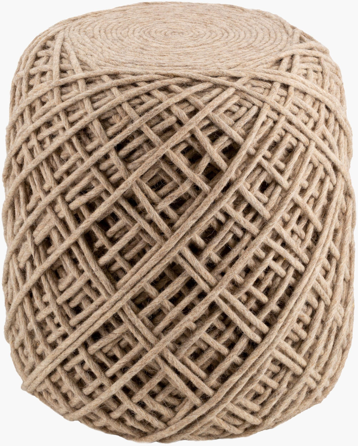 Livabliss Xena XAPF-002 18"H x 16"W x 16"D Pouf