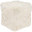 Surya Yolanda YLPF-001 18"H x 18"W x 18"D Pouf