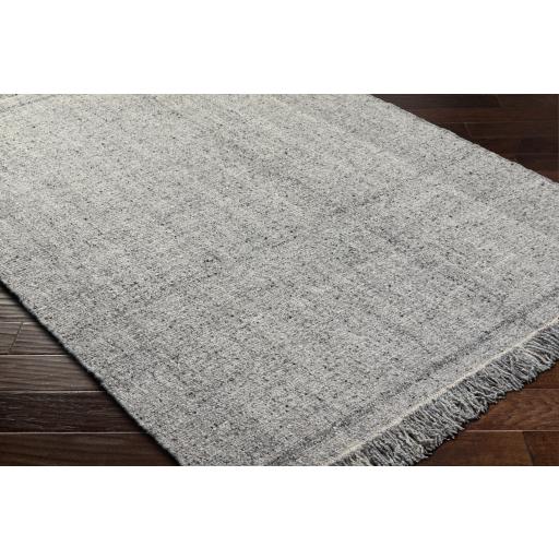 Surya Aarhus ARU-2300 Black Medium Gray 9' x 12' Rug