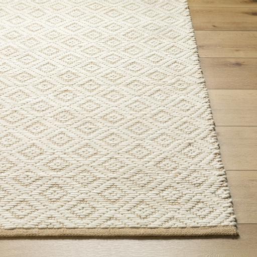 Surya Ahlat AHT-2301 Cream Mustard 27" x 45" Rug