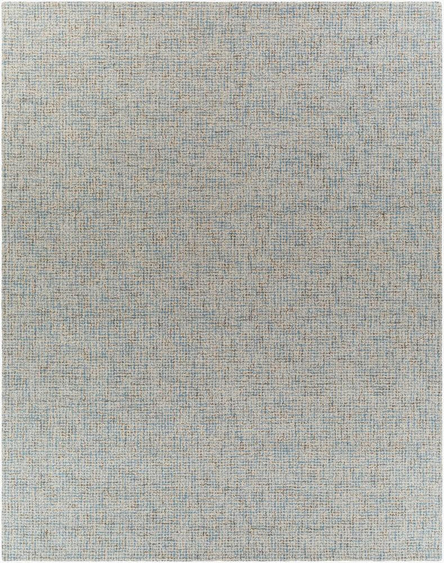 Surya Aiden AEN-1001 Cream;Light Blue 5' x 7'6" Rug