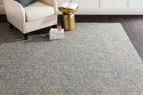 Surya Aiden AEN-1001 Cream;Light Blue 9' x 13' Rug
