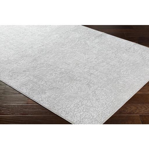 Surya Aisha AIS-2306 Light Gray Off-White 2'7" x 5' Rug