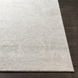 Surya Aisha AIS-2307 Light Gray Off-White 2'7" x 7'7" Rug